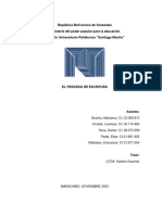 Proceso de Escritura PSM Maracaibo 1 Realizado Por Lexmary Inciarte