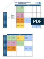 Horarios MIDTERM IIS2023