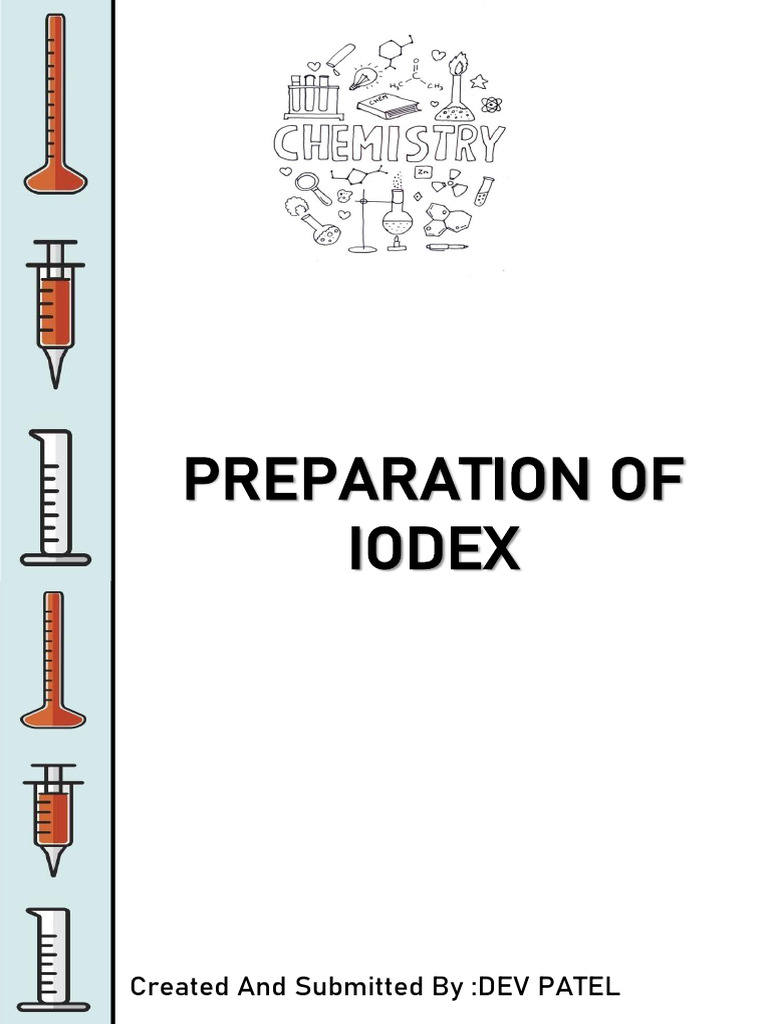 Chemistry Project 12th | PDF