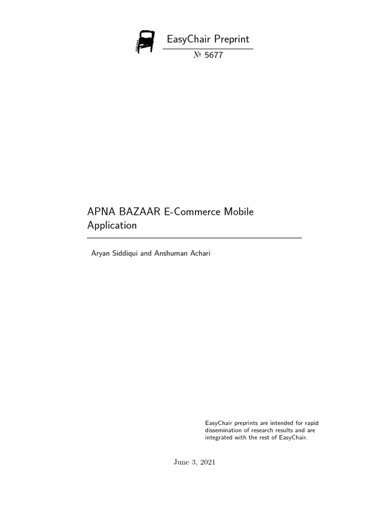 EasyChair Preprint 5677 PDF Application Software World Wide 