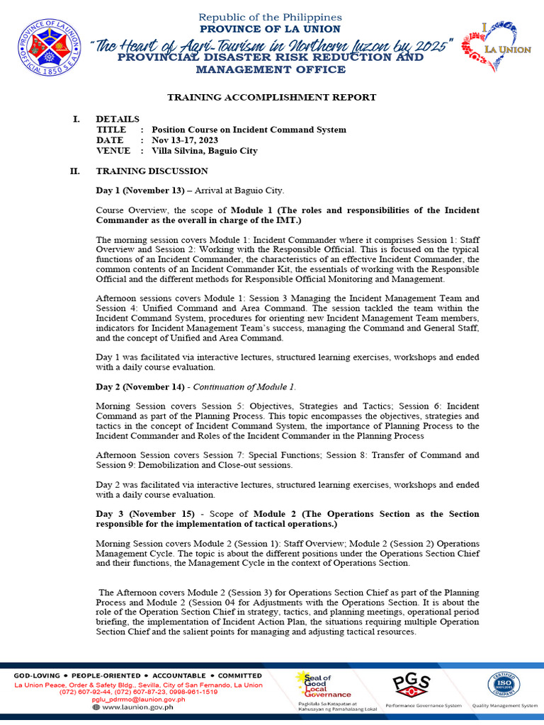 Atar Ics | Download Free PDF | Incident Command System | Business