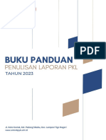 Buku Panduan Penulisan Laporan PKL Tahun 2023