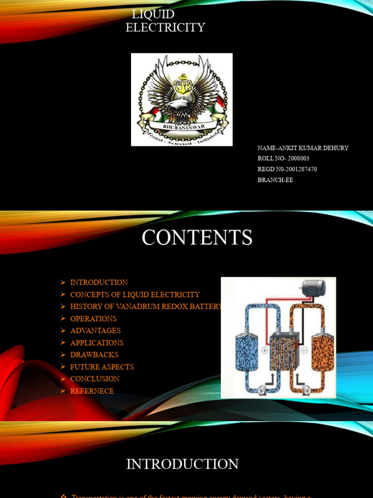 Ankit Kumar Dehury (Liquid Electricity) | PDF