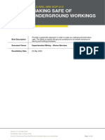 OLD-WSL-MIN-SOP-013 - Making Safe of Underground Workings