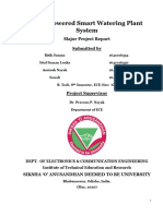 Final Year Project Report 2020 On Solar Energy