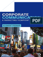 Corporate Communication - A Marketing