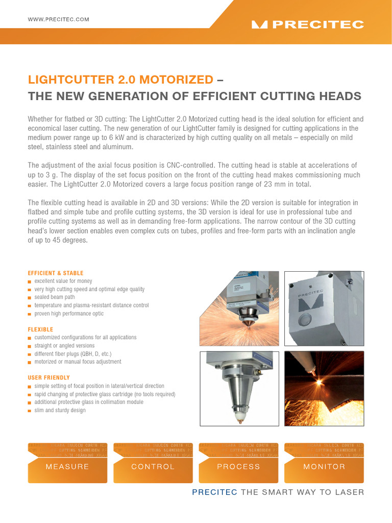 LightCutter 2.0 Motorized Overview | PDF | Applied And ...