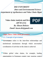 Value Chain Anlysis & Development 3,4&5 PP