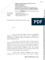 Trabalho 2 - Sentença ACP MP X Guarulhos, FESP e Empresa - Responsabilidade Ambiental