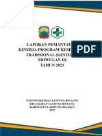 Kestrad Laporan Pemantauan TW 3 TH 2023