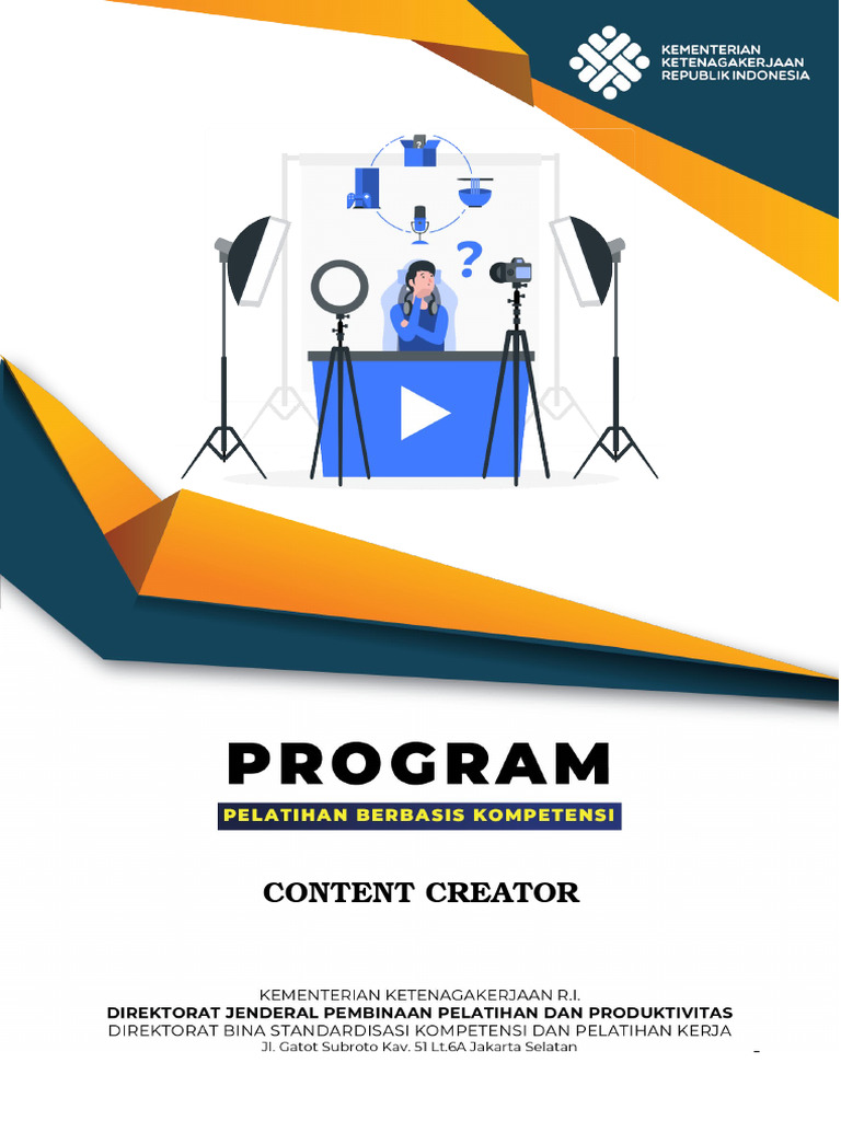 Pelatihan Kompetensi Content Creator | PDF | Komputer | Teknologi ...