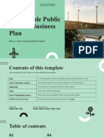 Sustainable Public Policies Business Plan by Slidesgo