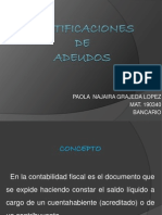 Certif. de Adeudo