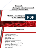 Routine Red Cell Analysis - Red Cell Indices and Morphological Examination555