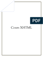 Cours Pour Apprendre L - XHTML