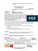 MF F421 Supply Chain Management - Handout