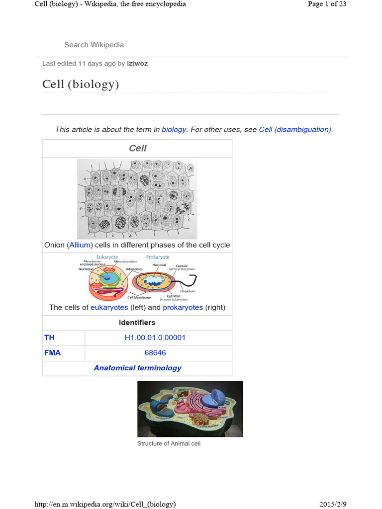 Cell_(biology) | PDF