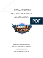 Proposal Turnamen Mobile Legend Desa Bantan Bersinar