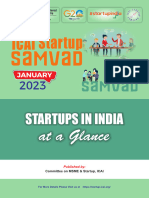 Startups in India at A Glance Booklet 04-01-2023