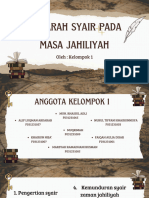 KLP 1 - Sejarah Syair Zaman Jahiliyah - PPT