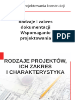 PPK 12 - Rodzaje Projektów, Wspomaganie Projektowania