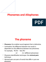 2 - Phoneme and Allophone