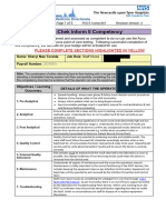 Glucose Meter Operator Competency 1