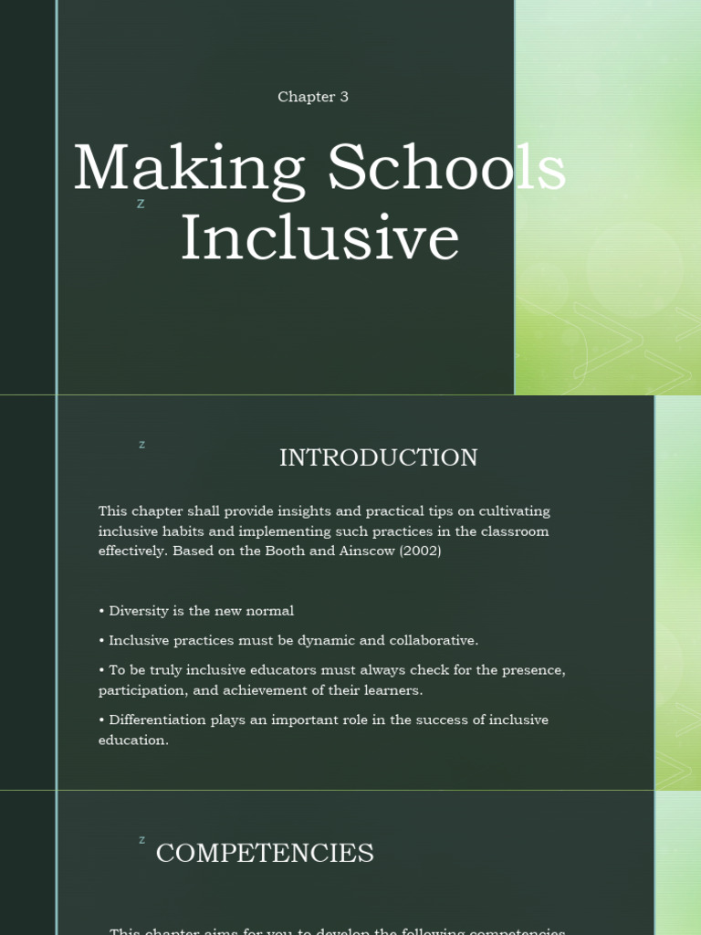 Strategies for Inclusive Education | PDF | Differentiated Instruction ...