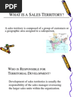 Sales Territories Ppt