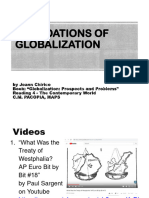Foundations of Globalization - Powerpoint Presentation