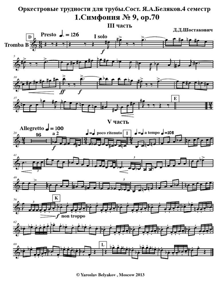 Presto Q 126 I Solo Q Q Q Q Q Q Poco Ritenuto Q Q Q Q Q Qatempoq 108 