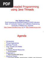 Multithreaded Programming Using Java Threads: Prof. Rajkumar Buyya