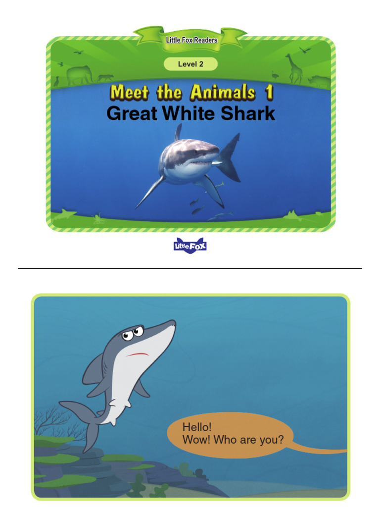 001 - Meet The Animals 1 - Great White Shark | PDF