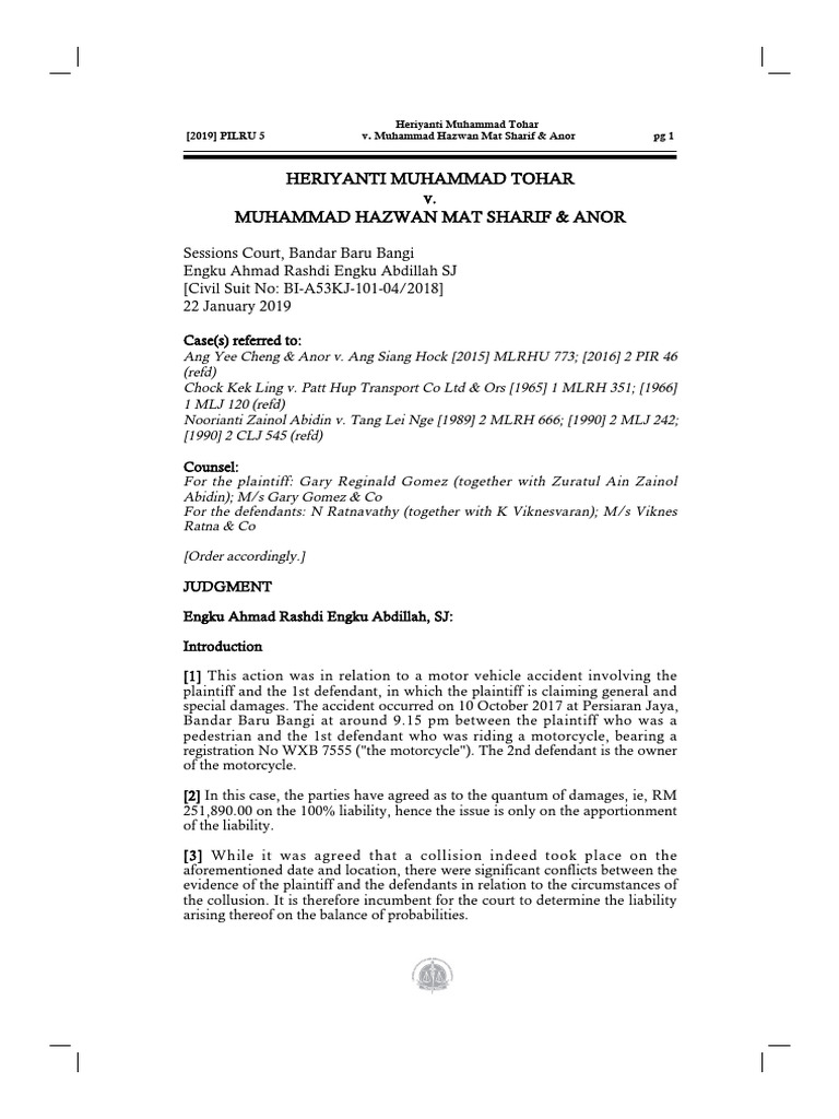 Cases pdf opener pdf traffic damages