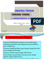 Konsep Turunan Fungsi (Pert. 5)