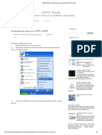 ABAP Instalando Uma Impressora PDF No SAP