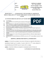 Adoption Du PV 27 Ordinaire Du CD