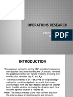 Operations Research - CH - Iii