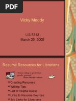 Download Resume Resources for Librarians by api-3770750 SN6907954 doc pdf