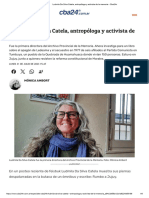 Ludmila Da Silva Catela, Antropóloga y Activista de La Memoria - Cba24n