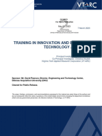 Training in Innovation and Emerging Ad1200323