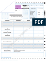 MRCPCH Clinical Exam Marksheet Proofs. July 2019 Combined 0