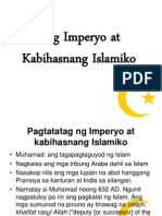 Ang Imperyo at Kabihasnang Islamiko