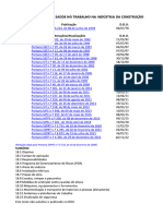 NR 18 - Condições de Segurança e Saúde No Trabalho Na Indústria Da Construção