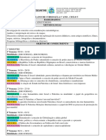 (Planos) Ciências Humanas e Sociais Aplicadas 4º Bim (1º Ano, Ciclo 5)