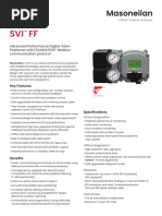 Masoneilan SVI3 Digital Valve Positioner Fact Sheet English | PDF ...