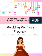Wedding Wellness Program