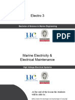 Electro 3: Bachelor of Science in Marine Engineering