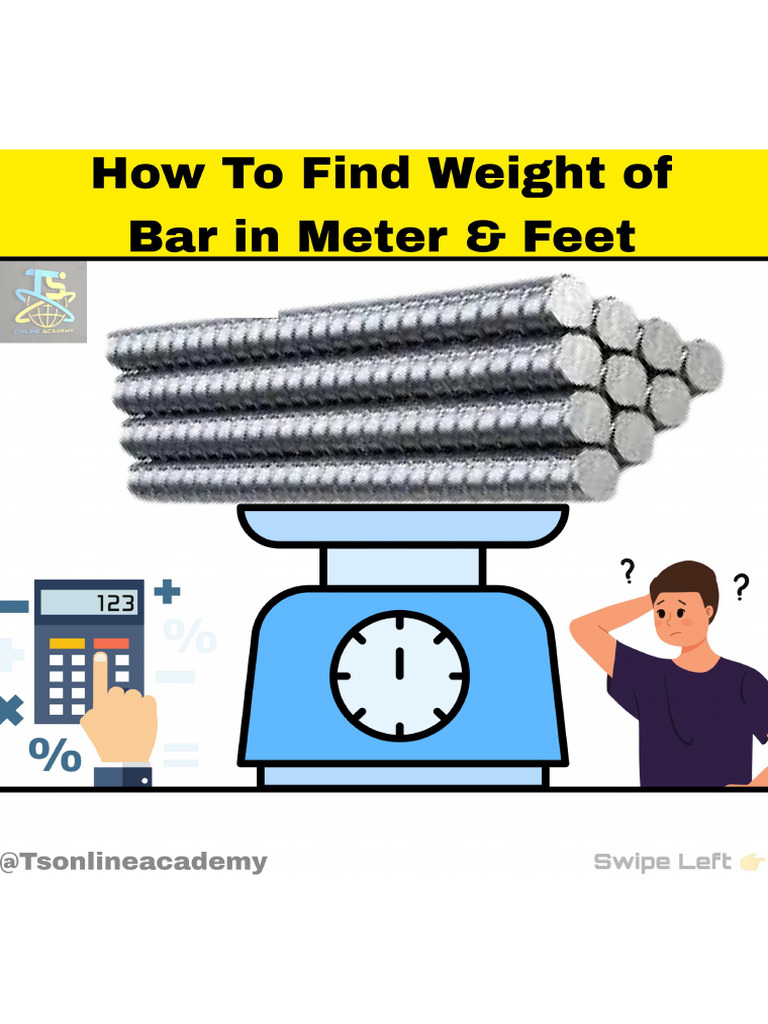 how-to-find-weight-of-bar-in-meter-feet-pdf