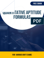 Ebook Quantitative Aptitude Formulas 1